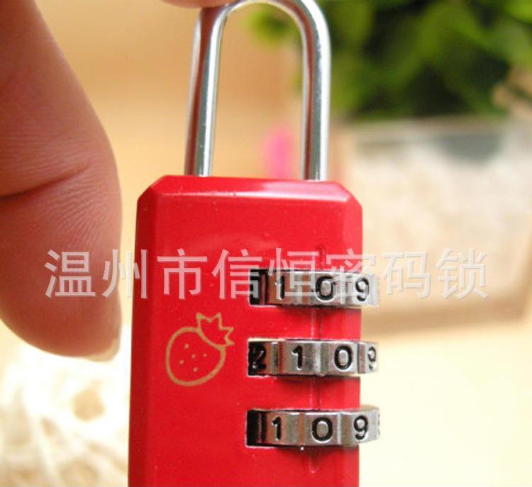 供应商直销批发密码锁挂锁箱包锁
