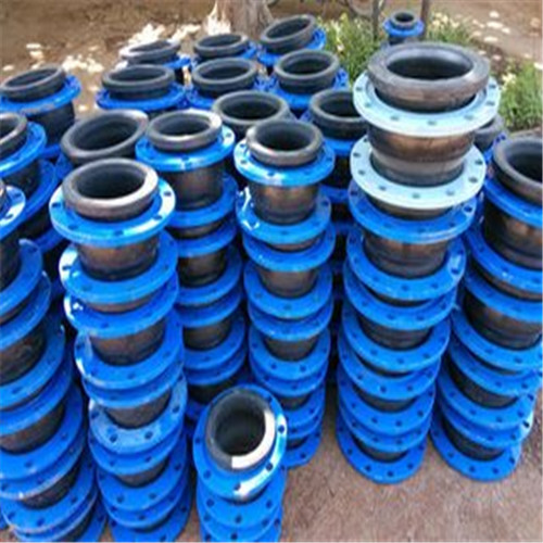 实力供应商供应耐高温橡胶软接头 法兰式管道减震器类型