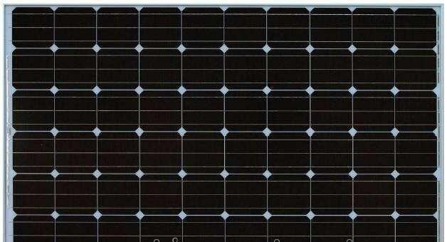 110W单晶硅太阳能电池板组件供应商