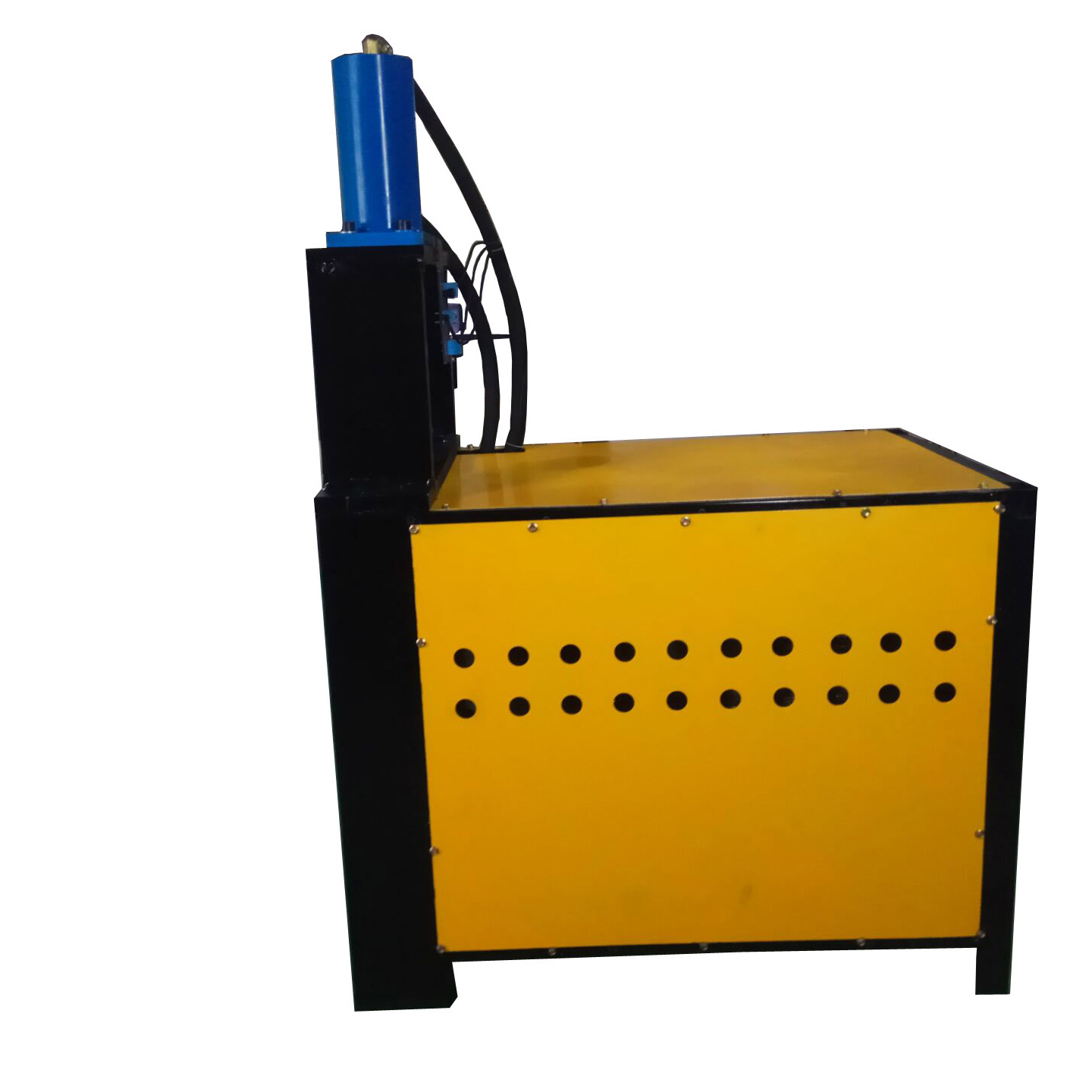 河南不锈钢管护栏冲口机 多功能冲孔机 主动冲孔机 围