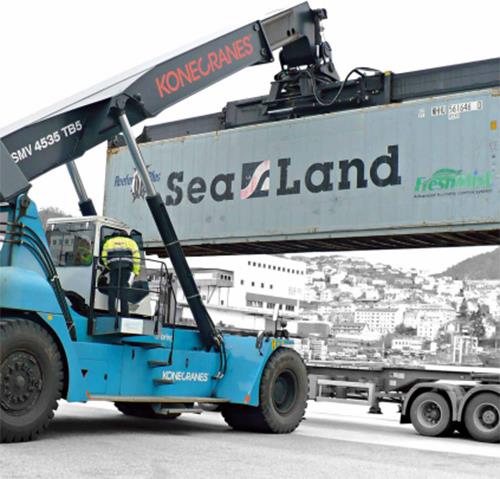 山西启洋机电、鄂尔多斯集装箱正面吊、集装箱正面吊修理