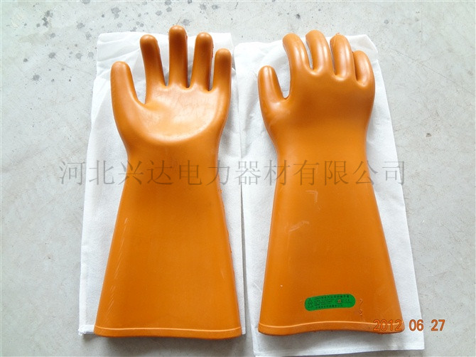 手部防护用品电力专用绝缘手套耐压35kv的绝缘橡胶手