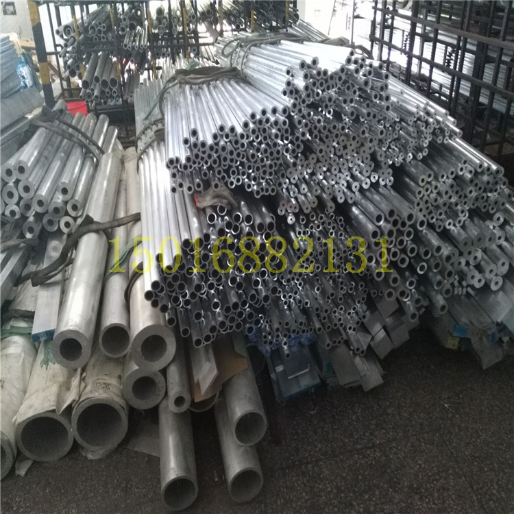 6063无缝铝管 工业铝型材规格完全 国标薄壁氧化铝