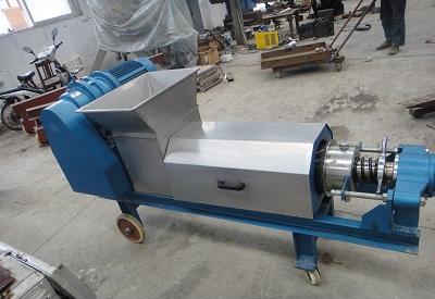 现货出售甘蔗压榨脱汁机 双螺旋接连式挤压机