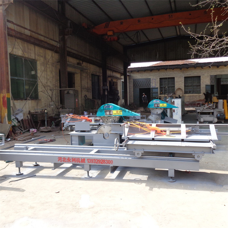 木匠机床木匠锯床精细圆木推台锯主动推台锯供应商全主动推