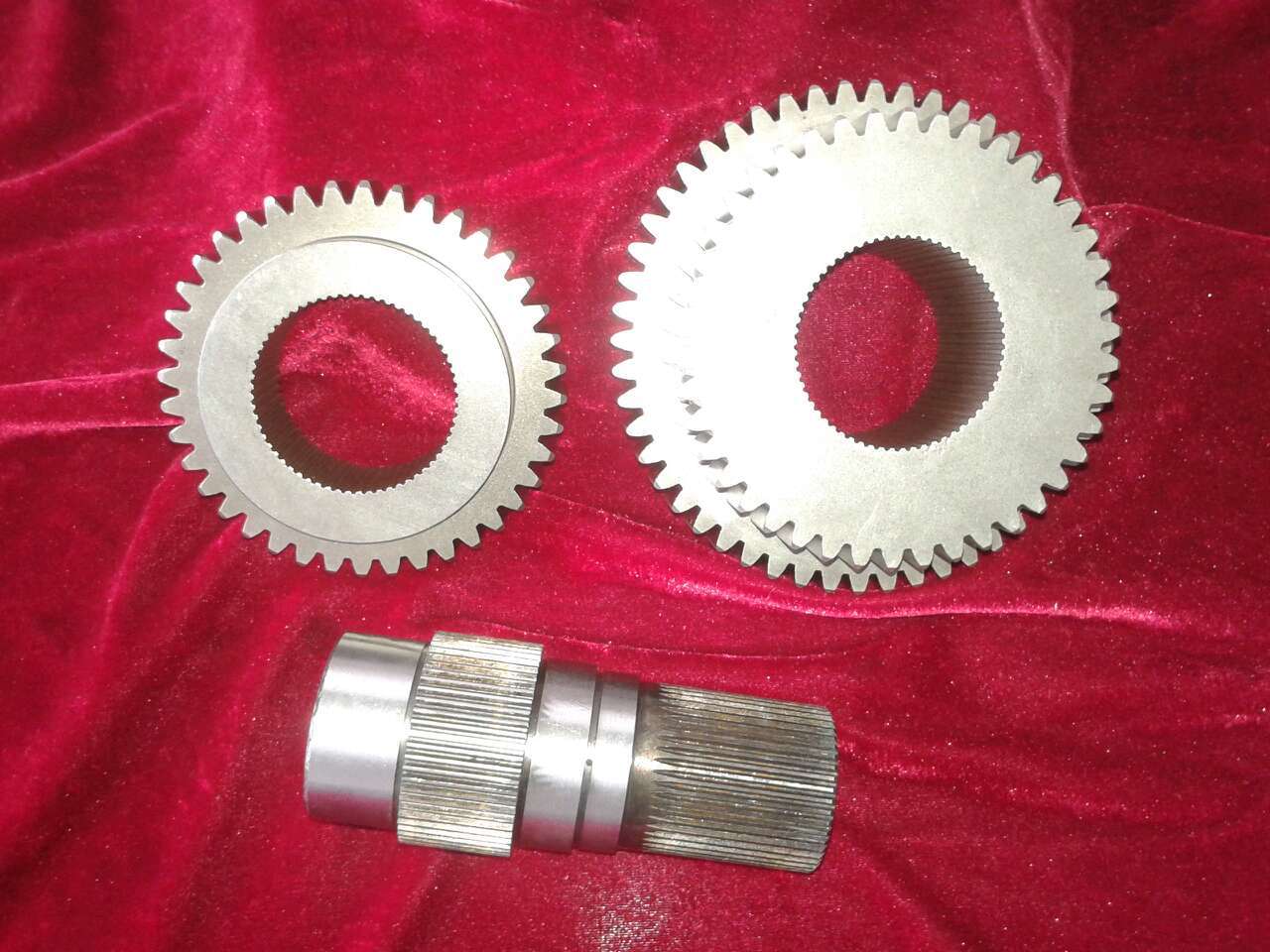 50输入轴零件图3