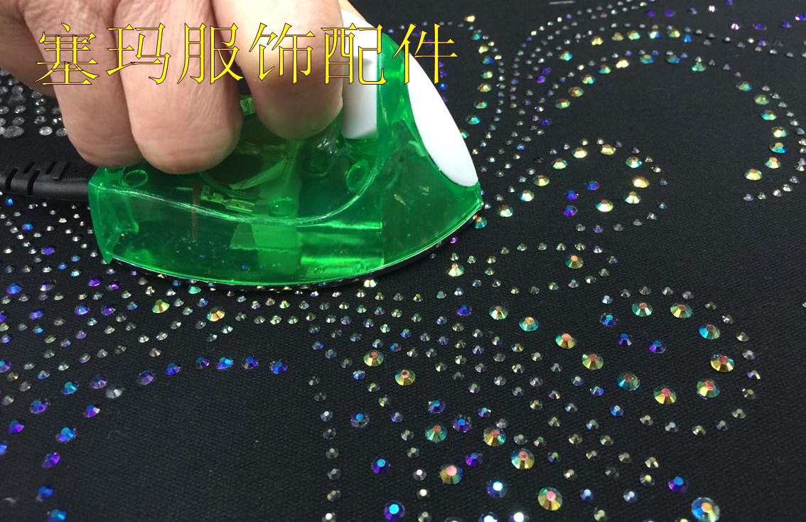 新款迷你熨斗小电熨斗烫钻布贴手艺DIY 10长x6
