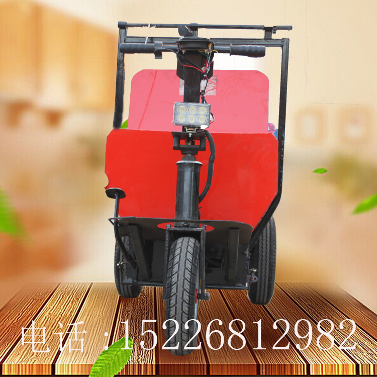 建筑工地拉灰车 工程三轮车 载重拉货运输车 矿用小型