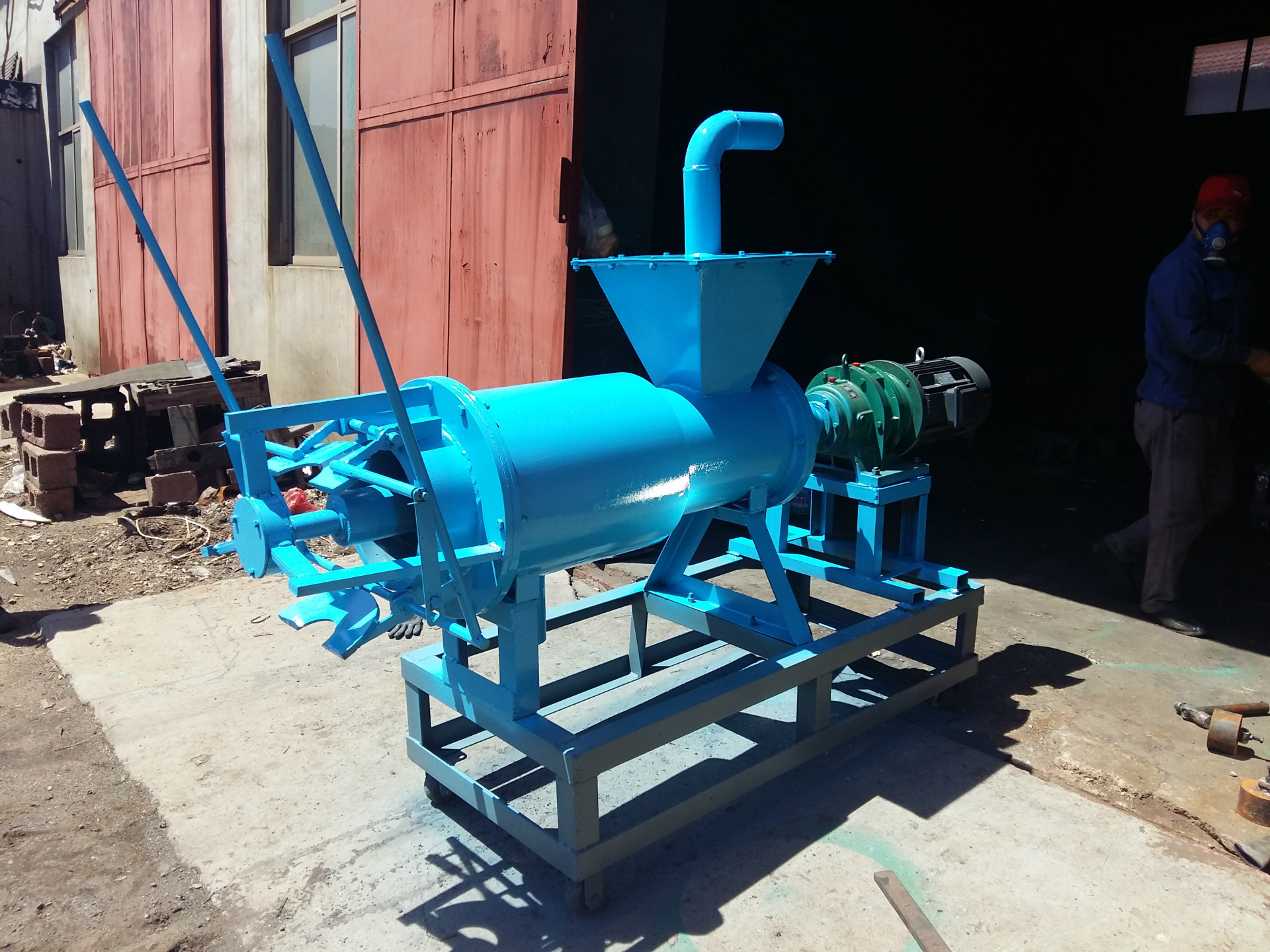 长时间直销牲畜粪便脱水机 固液分离机 螺旋挤压机