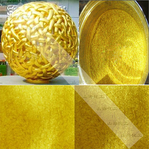 涂料油漆专用优质高纯度高亮度黄金粉 超闪黄金粉批发