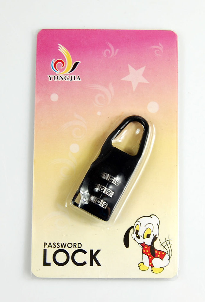 拉杆箱暗码锁箱包暗码锁暗码挂锁 迷你暗码锁游览