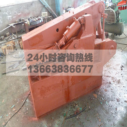 卧式钢筋铁丝剪切机多功能鳄鱼剪液压金属剪板机