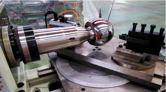 豪克能轧辊镜面抛光设备轴类镜面磨床